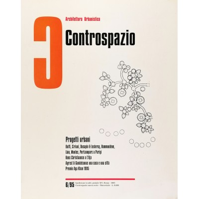 Rivista Architettura Controspazio n 6 novembre-dicembre 1995 EDIS Calabria