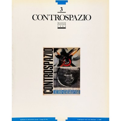 Rivista Architettura Controspazio n 3 maggio-giugno 1989 EDIS Calabria