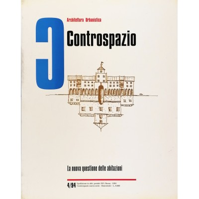 Rivista Architettura Controspazio n 4 luglio-agosto 1994 EDIS Calabria