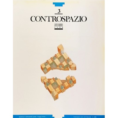 Rivista Architettura Controspazio n 3 novembre-dicembre 1988 EDIS Calabria
