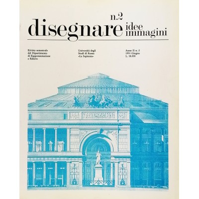 Rivista Disegnare Idee Immagini n 2 giugno 1991 Gangemi Editore
