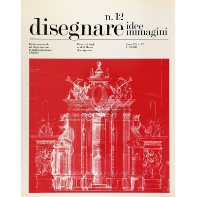 Rivista Disegnare Idee Immagini n 12 giugno 1996 Gangemi Editore