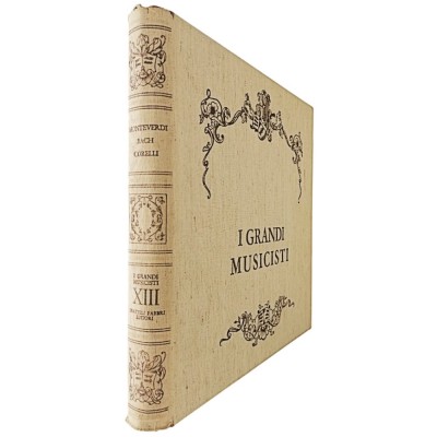 I Grandi Musicisti Monteverdi - Bach - Corelli volume XIII 8 LP Fabbri 1965
