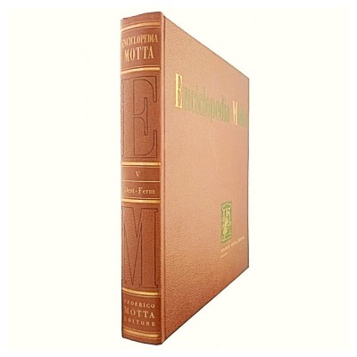 Enciclopedia Motta volume V DEST - FERM Federico Motta Editore 1969