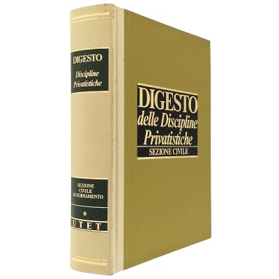 Digesto delle Discipline Privatistiche Sezione Civile Aggiornamento UTET 1993