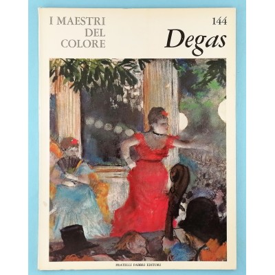 Arte Degas Monografia I Maestri della Scultura n 81 Fratelli Fabbri Editori 1966
