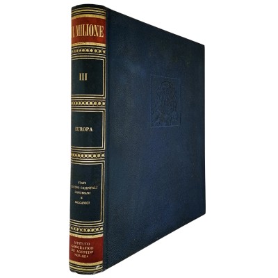 Il Milione Europa volume III Istituto Geografico DeAgostini 1968