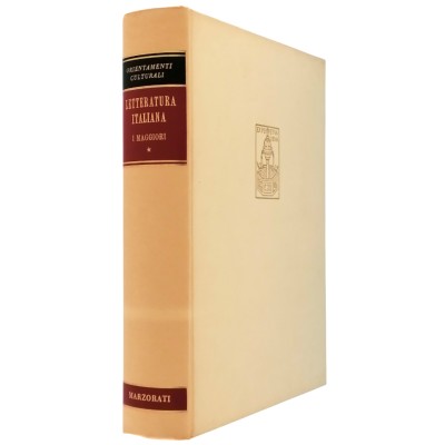 Letteratura Italiana I Maggiori volume I Marzorati Editore 1956