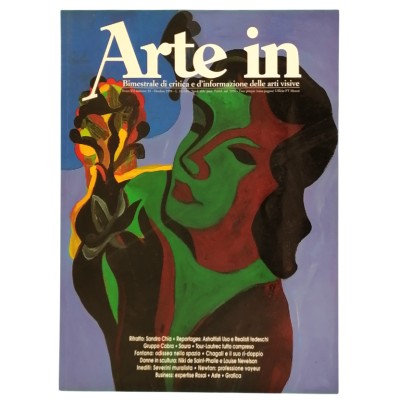 Rivista Arte In Bimestrale di Critica e Informazione Arti Visive n 34 ottobre 1994