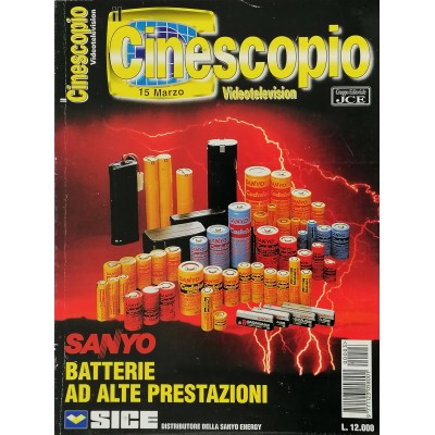 Rivista Tech Vintage Il Cinescopio Videotelevision n 3 marzo 2000 JCE