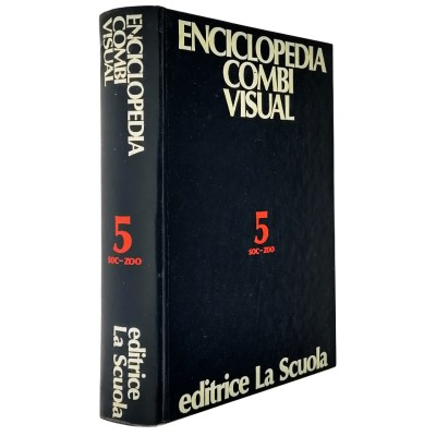 Enciclopedia Combi Visual volume 5 SOC - ZOO Editrice La Scuola 1977