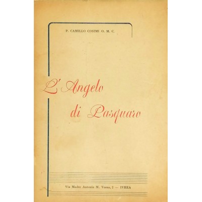 L'Angelo di Pasquaro La Serva di Dio Madre Antonia Maria Verna Ivrea 1952