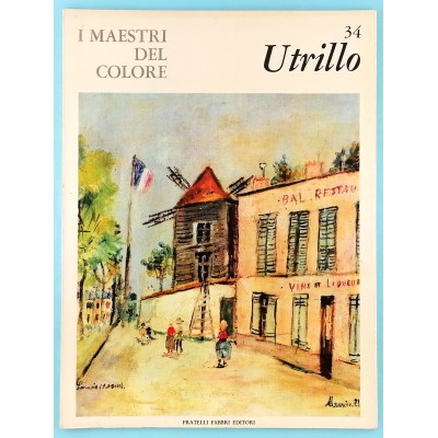 Arte Utrillo Monografia I Maestri del Colore n 34 Fratelli Fabbri Editori 1964