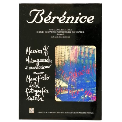 Rivista Bèrènice Quadrimestrale di Studi Comparati e Ricerche sulle Avanguardie 1995