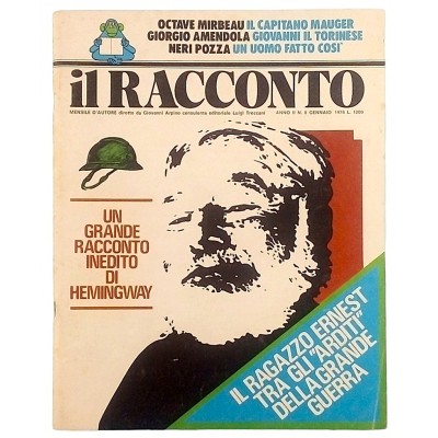 Hemingway Il Racconto Mensile d'Autore anno II n 8 gennaio 1976