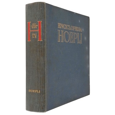 Enciclopedia Hoepli volume I A - B Editore Ulrico Hoepli 1963