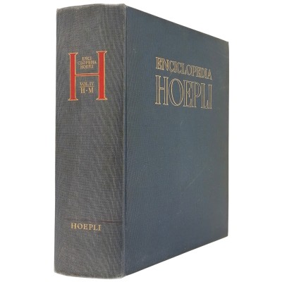 Enciclopedia Hoepli volume IV H - M Editore Ulrico Hoepli 1963