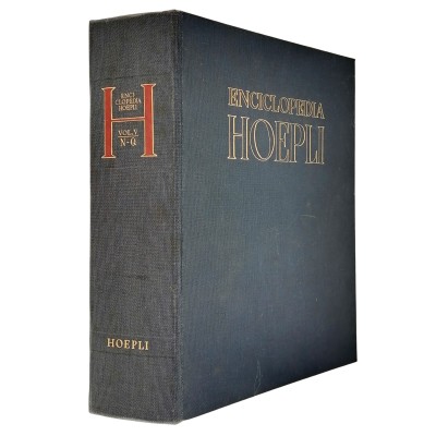 Enciclopedia Hoepli volume V N - Q Editore Ulrico Hoepli 1963
