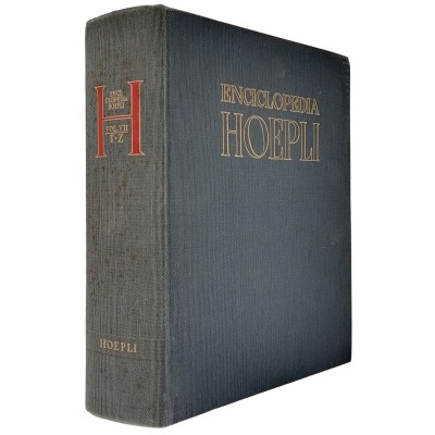 Enciclopedia Hoepli volume VII T - Z Editore Ulrico Hoepli 1963