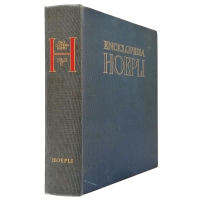 Enciclopedia Hoepli volume II C Editore Ulrico Hoepli 1963
