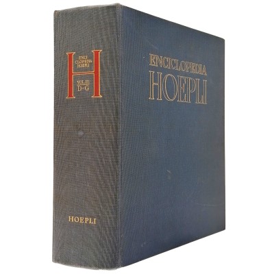 Enciclopedia Hoepli volume III D - G Editore Ulrico Hoepli 1963