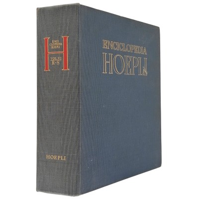 Enciclopedia Hoepli volume VI R - S Editore Ulrico Hoepli 1963