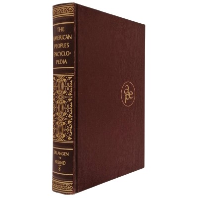 The American Peoples Encyclopedia ERLANGEN to FREIND 8 Grolier Incorporated 1962