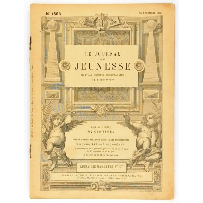 Le Journal de la Jeunesse n 1568 20 decembre 1902 Librairie Hachette et Cie
