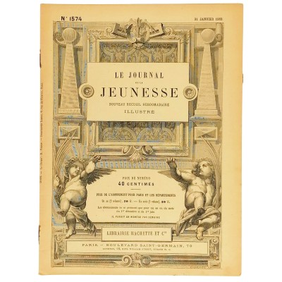 Le Journal de la Jeunesse n 1574 31 janvier 1903 Librairie Hachette et Cie