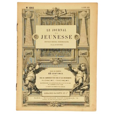 Le Journal de la Jeunesse n 1592 6 juin 1903 Librairie Hachette et Cie