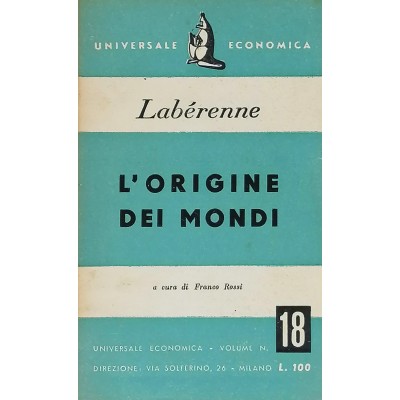 L’Origine Dei Mondi Scienze Paul Labérenne Universale Economica 1949
